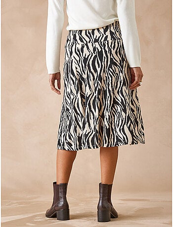 Jupe élastiquée en maille - DAXON