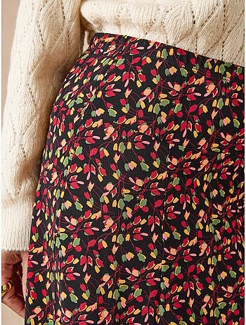 Jupe élastiquée en maille - DAXON