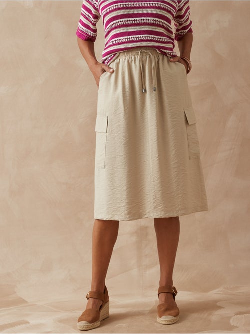 Jupe élastiquée style cargo - DAXON - Kiabi