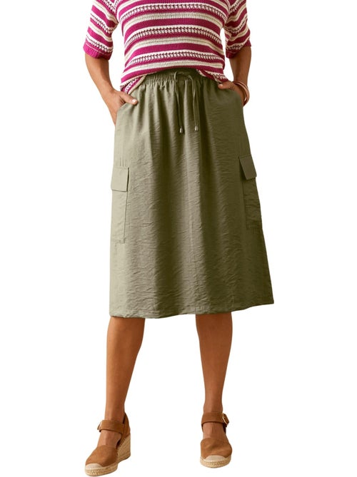 Jupe élastiquée style cargo - DAXON - Kiabi