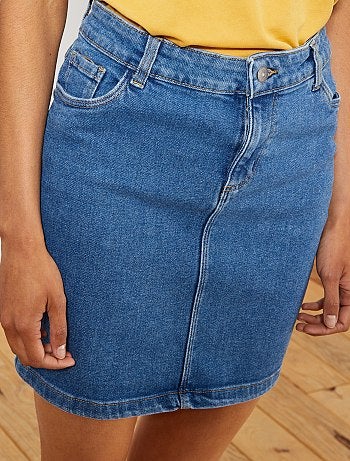Jupe en denim - Kiabi