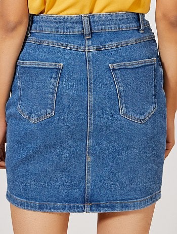 Jupe en denim - Kiabi