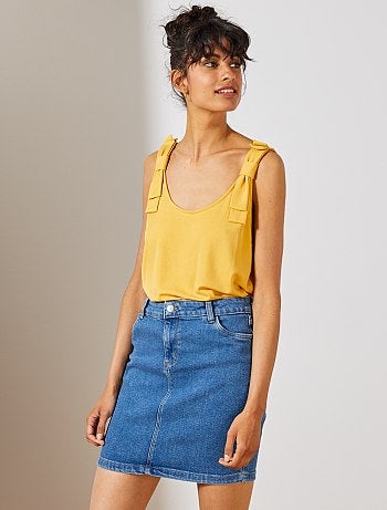Jupe en denim - Kiabi