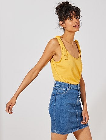 Jupe en denim - Kiabi