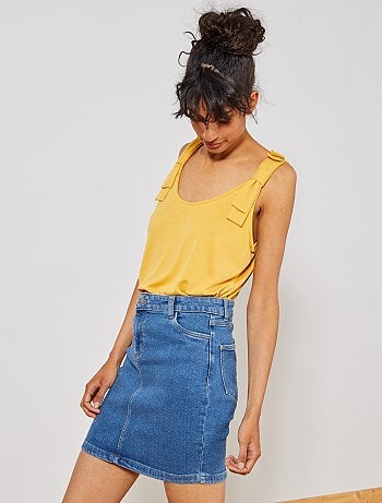Jupe en denim - Kiabi