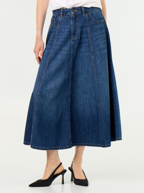 Jupe en denim - Kiabi