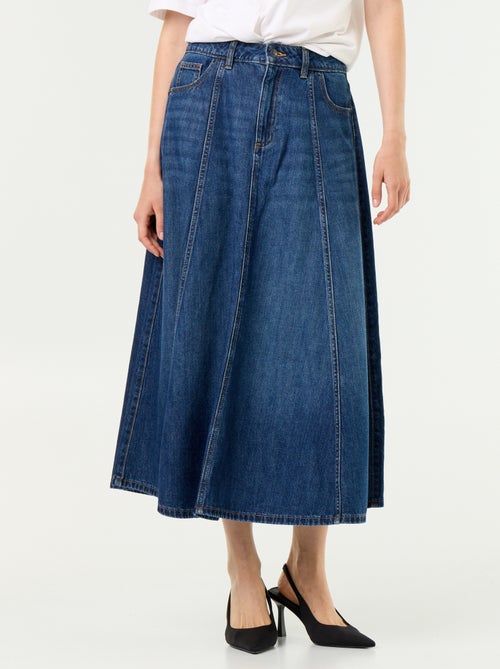 Jupe en denim - Kiabi