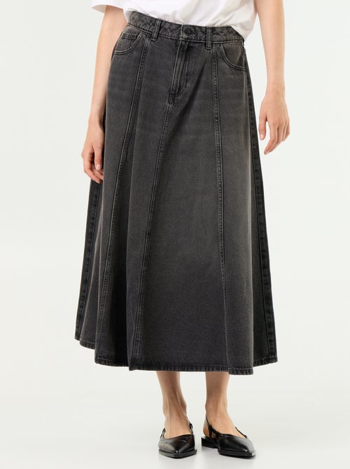 Jupe en denim - Kiabi
