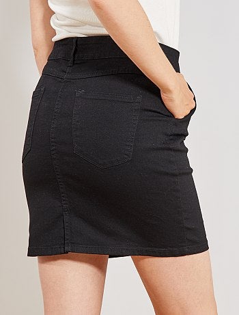 Jupe en denim stretch - Kiabi