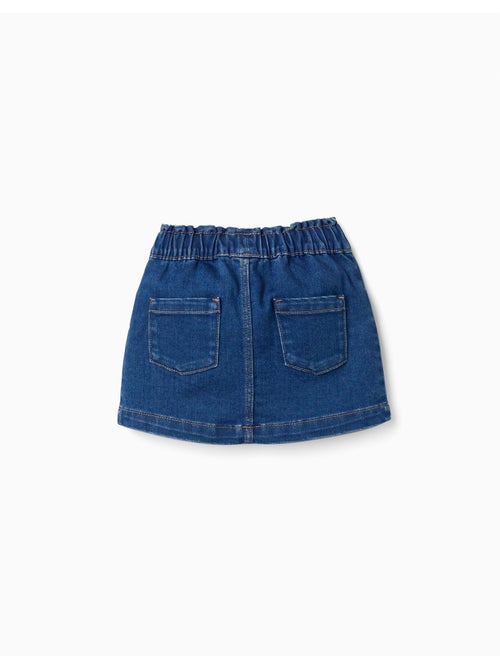 Jupe en jean avec 4 poches - Kiabi Jupe en jean avec 4 poches - Kiabi