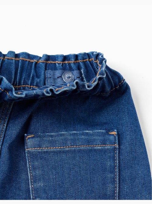 Jupe en jean avec 4 poches - Kiabi Jupe en jean avec 4 poches - Kiabi