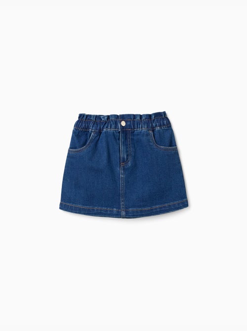 Jupe en jean avec 4 poches - Kiabi Jupe en jean avec 4 poches - Kiabi