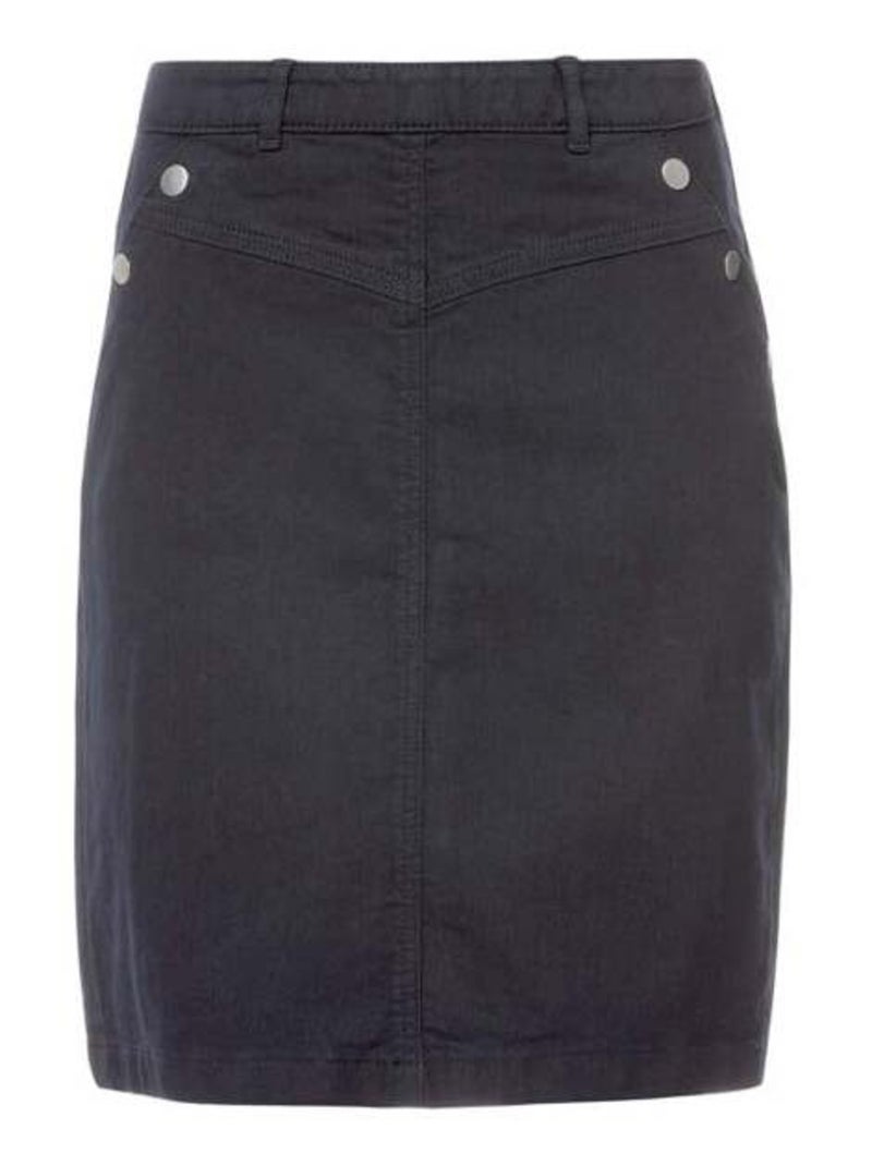 Jupe en jean courte bleu marine Femme Bleu - Kiabi