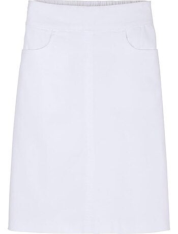 Jupe En Jean Dissimule Les Rondeurs - Taille Standard - Moda Vilona