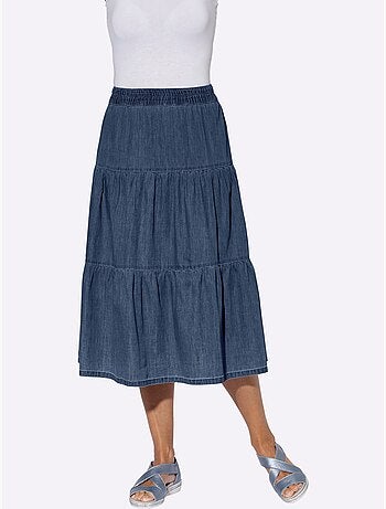 Jupe En Jean Facile à Enfiler - Taille Standard - Witt