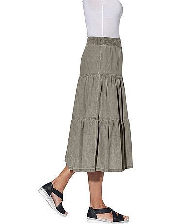 Jupe En Jean Facile à Enfiler - Taille Standard - Witt