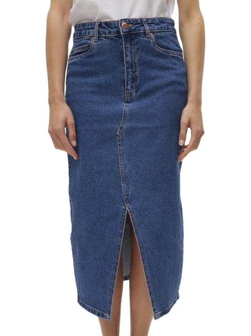 Jupe en jean Longue Femme Vero Moda - Kiabi