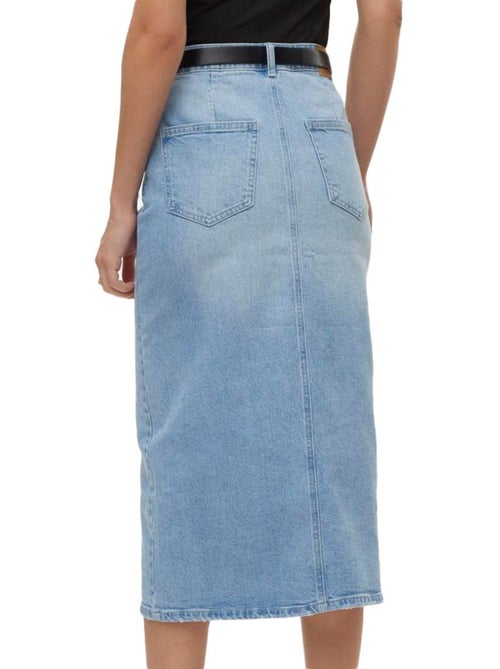 Jupe en jean Longue Femme Vero Moda - Kiabi