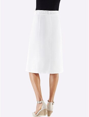Jupe En Jean Pur Coton - Taille Courte - Witt