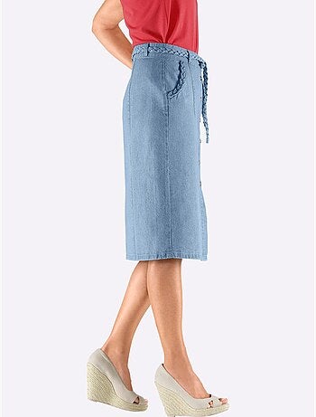Jupe En Jean Pur Coton - Taille Standard - Witt