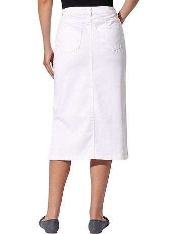 Jupe En Jean Qualité Coton - Taille Courte - Witt