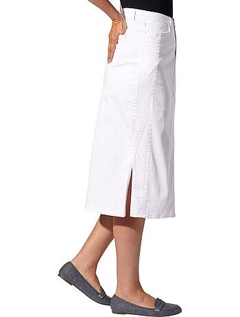 Jupe En Jean Qualité Coton - Taille Courte - Witt