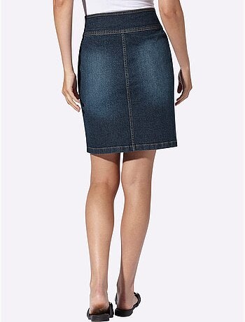 Jupe En Jean Qualité Coton - Taille Standard - Helline