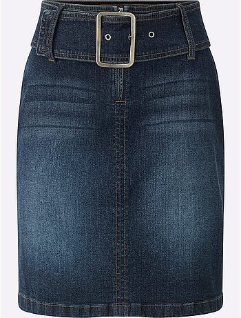Jupe En Jean Qualité Coton - Taille Standard - Helline