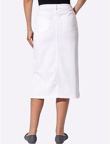 Jupe en jean qualité coton - taille standard - witt