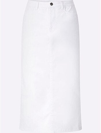 Jupe en jean qualité coton - taille standard - witt