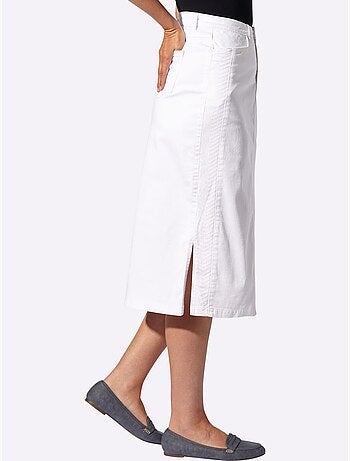 Jupe en jean qualité coton - taille standard - witt