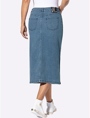 Jupe en jean qualité coton - taille standard - witt