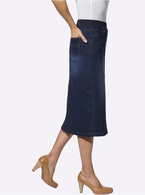Jupe En Jean Qualité Coton - Taille Standard - Witt - Kiabi
