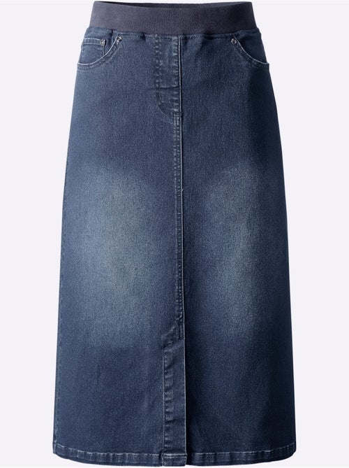 Jupe En Jean Qualité Coton - Taille Standard - Witt - Kiabi