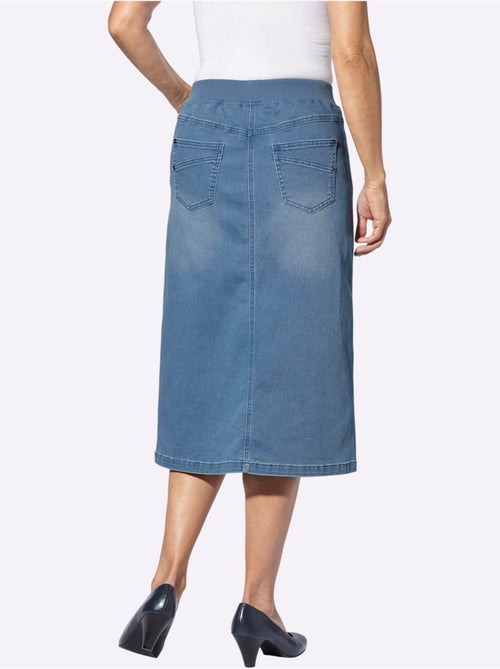 Jupe En Jean Qualité Coton - Taille Standard - Witt - Kiabi