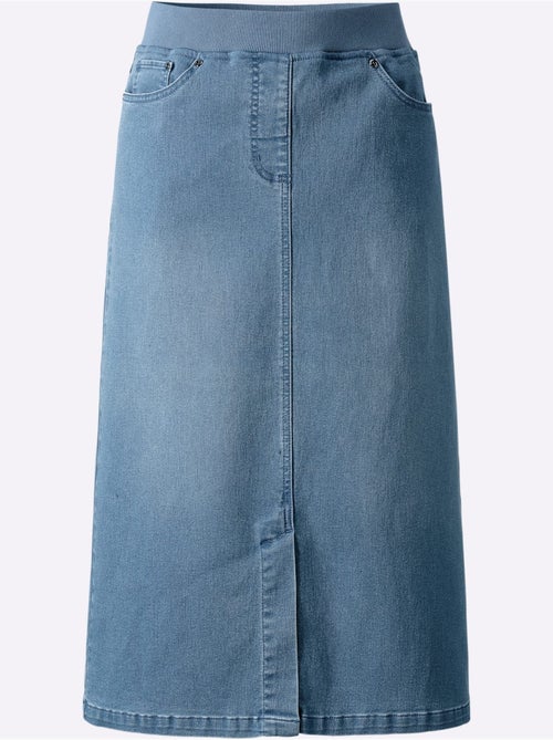Jupe En Jean Qualité Coton - Taille Standard - Witt - Kiabi