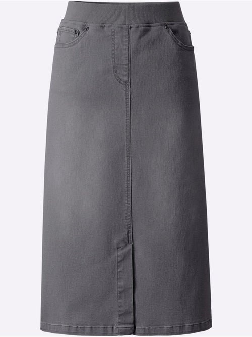 Jupe En Jean Qualité Coton - Taille Standard - Witt - Kiabi