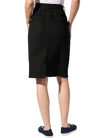 Jupe En Jean Qualité Coton Extensible Indéformable - Taille Standard - Witt