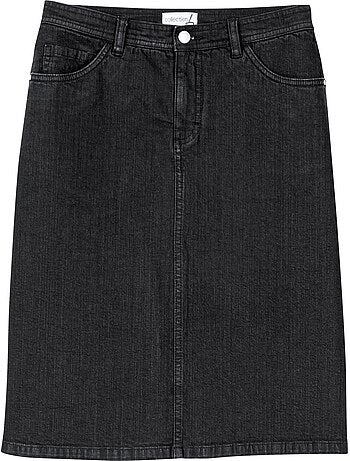 Jupe En Jean Qualité Coton Extensible Indéformable - Taille Standard - Witt
