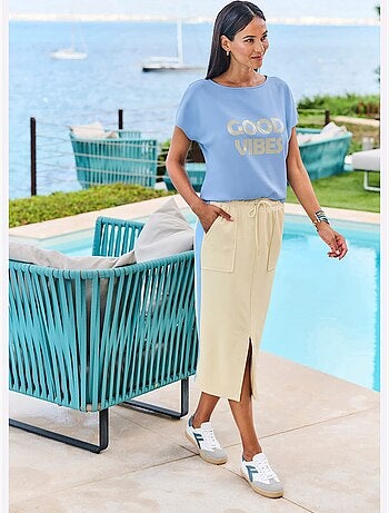 Jupe en jersey - taille standard - helline