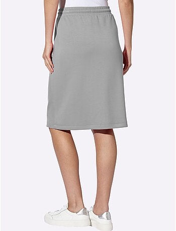 Jupe en jersey 55% viscose - taille standard - helline