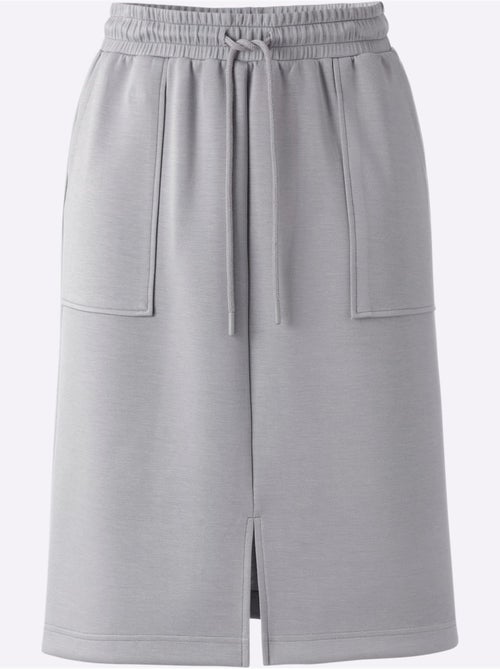 Jupe En Jersey 55% Viscose - Taille Standard - Helline - Kiabi