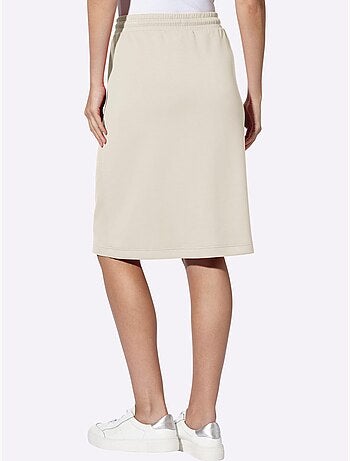 Jupe En Jersey 55% Viscose - Taille Standard - Helline