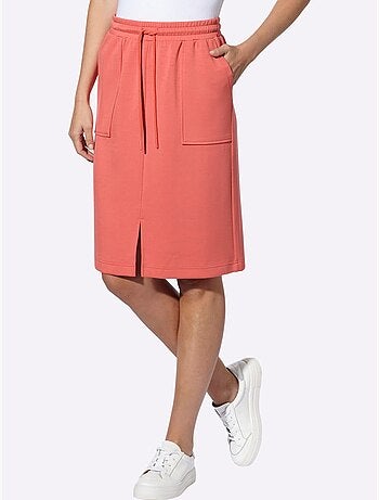 Jupe En Jersey 55% Viscose - Taille Standard - Helline