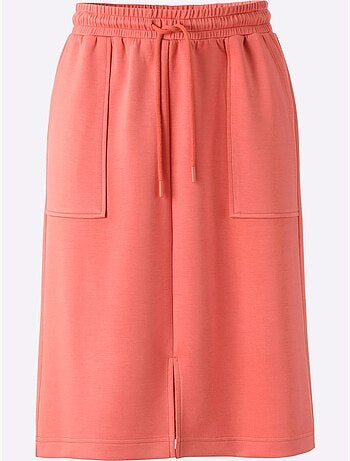Jupe En Jersey 55% Viscose - Taille Standard - Helline