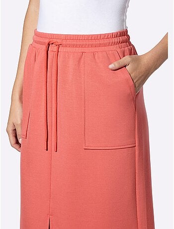 Jupe En Jersey 55% Viscose - Taille Standard - Helline