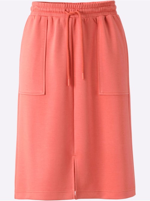 Jupe En Jersey 55% Viscose - Taille Standard - Helline - Kiabi Jupe En Jersey 55% Viscose - Taille Standard - Helline - Kiabi