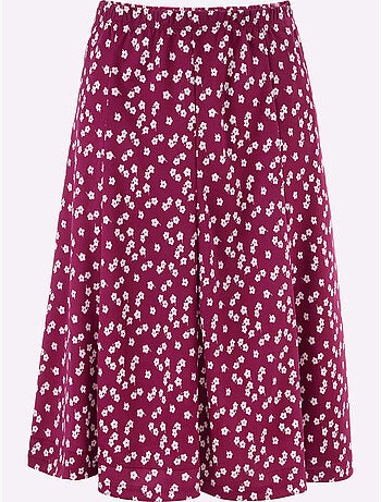 Jupe En Jersey Entretien Facile - Taille Standard - Moda Vilona