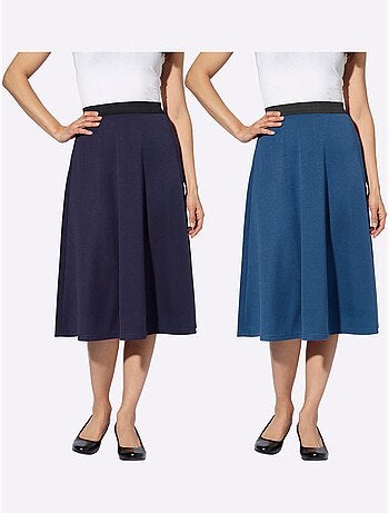 Jupe En Jersey Jersey Fin - Taille Courte - Witt