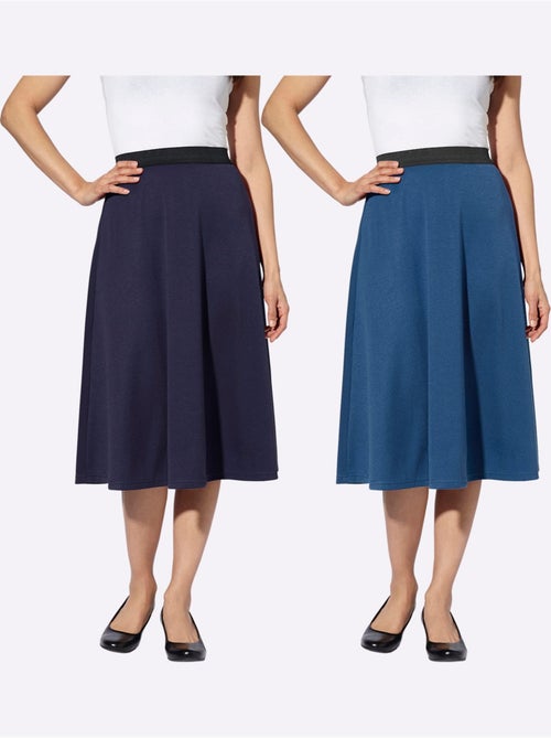 Jupe En Jersey Jersey Fin - Taille Courte - Witt - Kiabi Jupe En Jersey Jersey Fin - Taille Courte - Witt - Kiabi